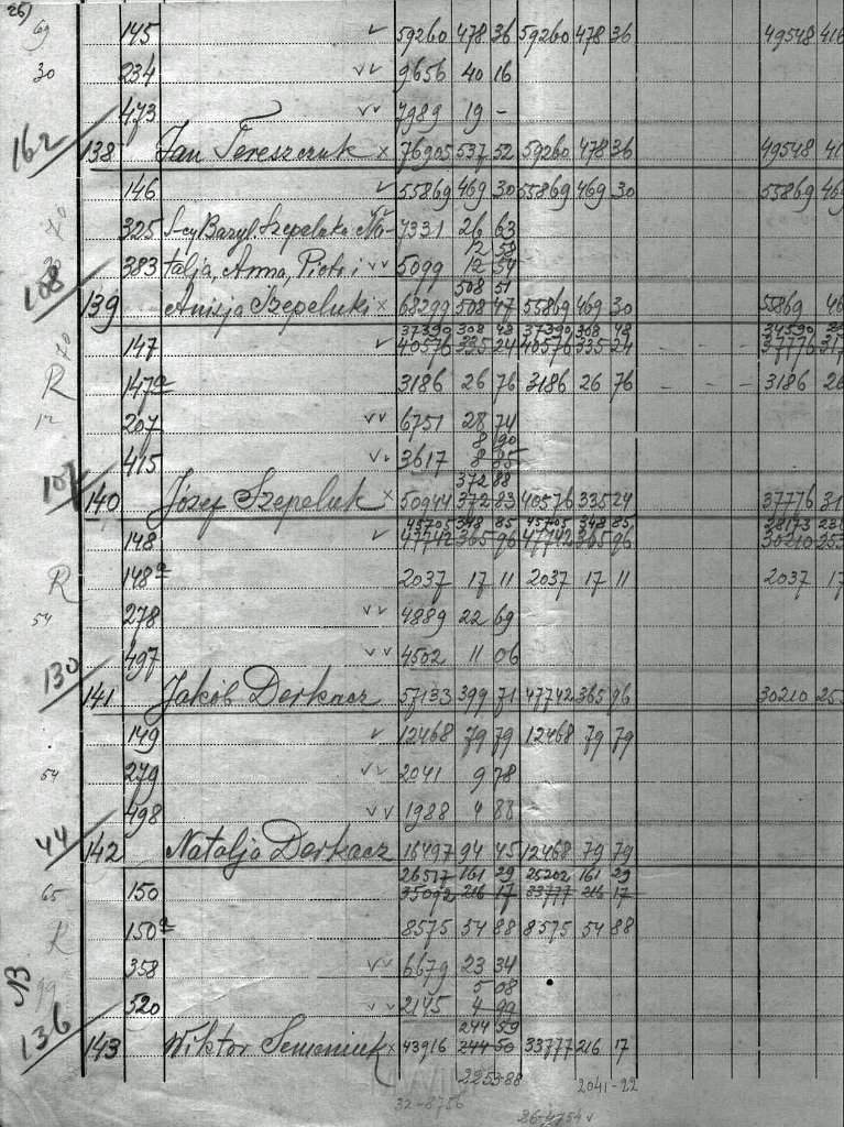 KKE 5966-27.jpg - Dok. Scalenie gruntów (częsciowa scany czarno-białe), Krupy, gmina Poddębice, powiat Łuck, 1934 r.